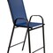 Flash Furniture 2PK Navy Outdoor Barstools with Flex Material 2-JJ-092H-NV-GG - alternate 6